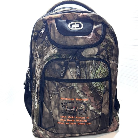 NWT Ogio Excelsior Backpack large laptop‎ sleeve MOSSY OAK Camo Hunting Carry On